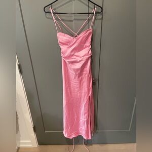 Zara Pink Dress. Size Large